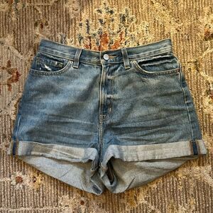 Denim Blue Women's Shorts